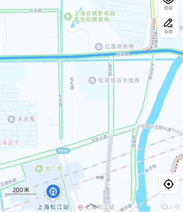 配资平台金牛 骑车堪比“障碍赛”：松江高铁站周边一道路调整，非机动车道咋调没了？
